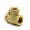 Thrifco Plumbing 1-1/2 Inch FIP Brass Swing Check Valve 6415175